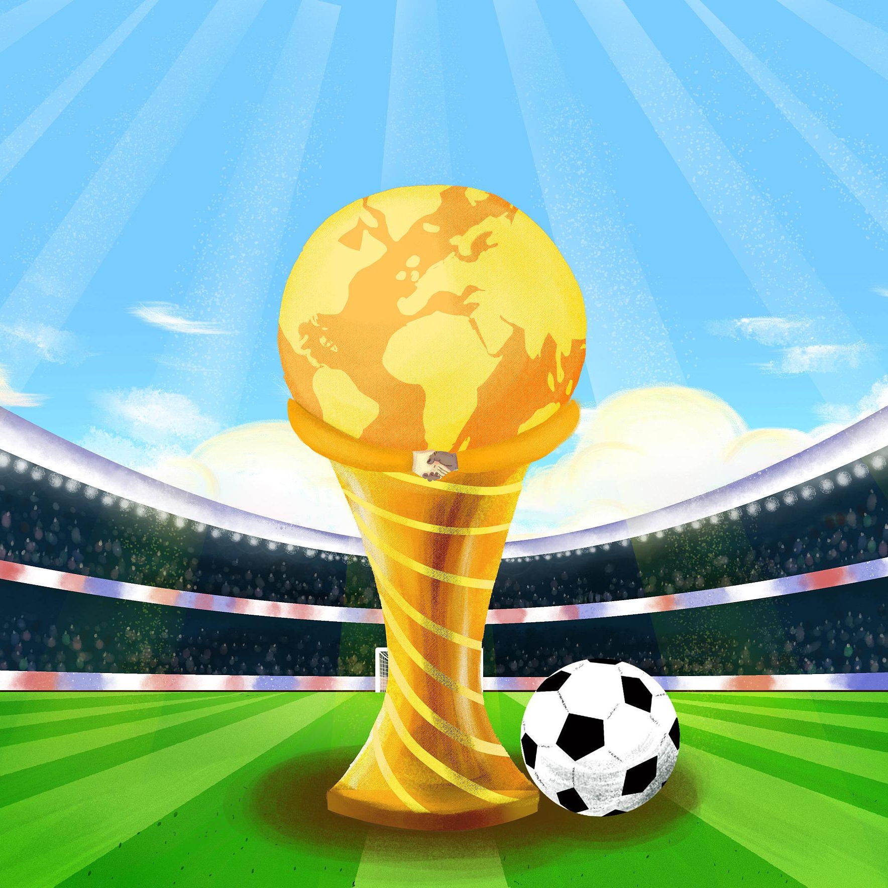 元宇丰舞台灯光logo设计案例